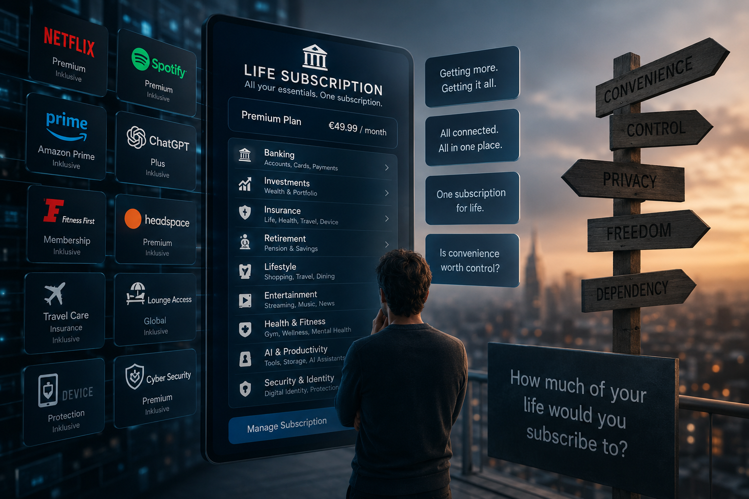 How Much of Your Life Would You Subscribe To?