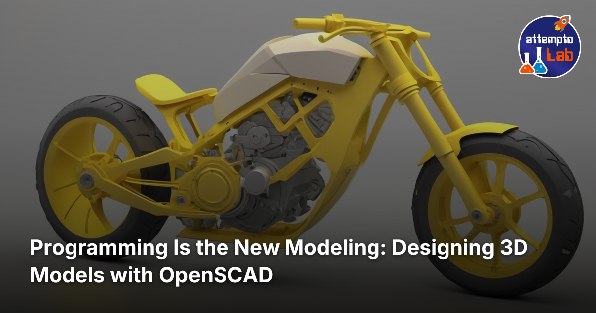 Programming Is the New Modeling: Designing 3D Models with OpenSCAD ...